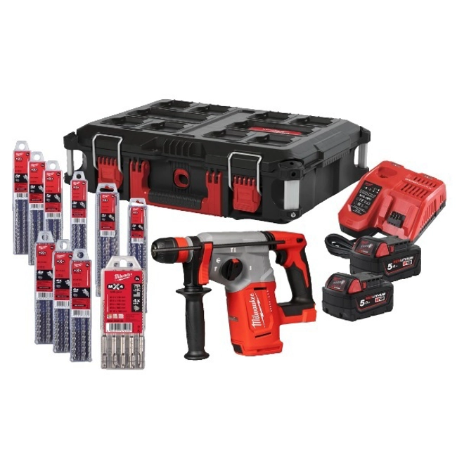 Vendita online Tassellatore M18™ BLHX Brushless con accessori 18V 5Ah